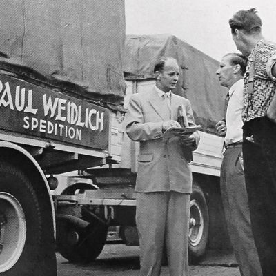 Übersee-Spedition Paul Weidlich GmbH - Hamburg - Europaweite LKW Transporte - Seit 1973